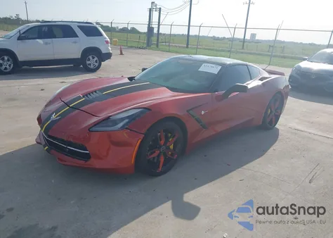 2015 Chevrolet Corvette Stingray Z51 z USA, uszkodzony, nr VIN 1G1YL2D77F5108522